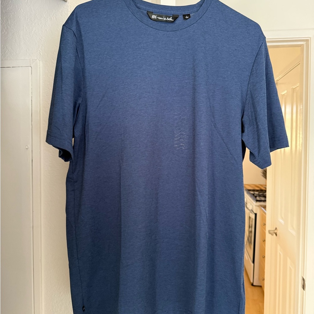Travis Mathew Navy Blue Short Sleeve Tee